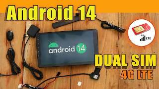 How to Install Android 14 Car Stereo System  | 4G Dual SIM & Advanced Features Explained