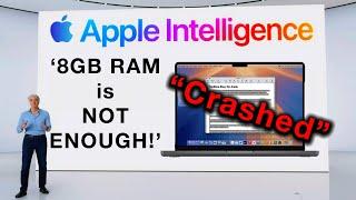 Apple's MacBook 8GB RAM BIG MISTAKE with Apple Intelligence!