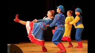 Сельская кадриль, «Планета детей». The rural square dance, ensemble "Planet of the children".