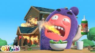 La salsa mas picante del mundo | Caricaturas | Videos Graciosos Para Niños | Oddbods