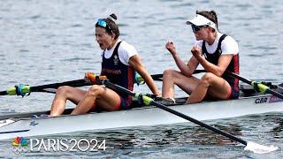 GBR settles the score with REDEMPTION in women's lightweight double sculls final | Paris Olympics