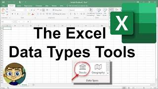 Using the Excel Data Types Tools