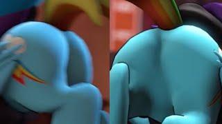 RAINBOWDASH BUTTCHEEKS