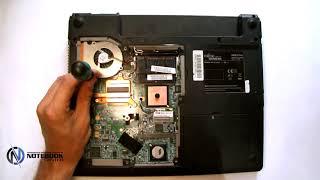 Fujitsu Amilo Pro V2030 - Disassembly and cleaning