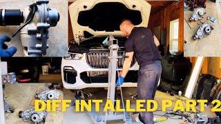 2020 BMW M50i Front Differential Install Part 2