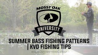 Summer Bass Fishing Patterns | KVD Fishing Tips