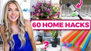 60 Home Hacks that ACTUALLY WORK!