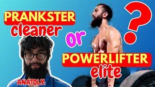 Anatoly FAKE CLEANER or POWERLIFTER? Let’s find out! #anatoly