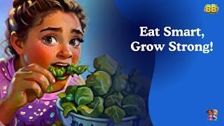 Eat Smart, Grow Strong! | Fun Kids’ Song on Healthy Eating for a Happy Body #BB