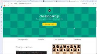 Веб-приложение Шахматы (ч. 1)