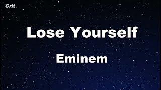 Karaoke Lose Yourself - Eminem 【No Guide Melody】 Instrumental