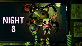 FNAF 3 Deluxe Edition - Night 8 Secret Boss Amalgamation