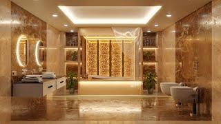 Luxurious  Washroom | 3D Interior visualization | Blender