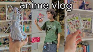 anime vlog: figure unboxing, blind bags, manga