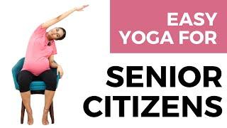 EASY and QUICK Yoga for SENIOR CITIZENS | Gentle Chair Yoga for ELDERLY | Bodsphere