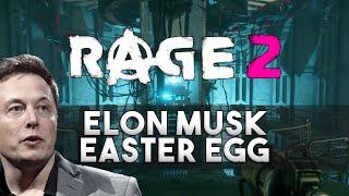 Rage 2 - Elon Musk Easter Egg (Secret Bunker)