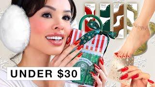 this MINI SALON is UNDER $30! ️ DIY Nails for Christmas 