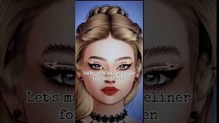 Eyeliner for Halloween ? #ts4 #sims4 #ts4cas #sims4cc #thesims4 #fypviral #sims4mod