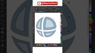 Vector design Creation in Coreldraw #usingcoreldraw #vectordesign #graphicdesign #shortvideo