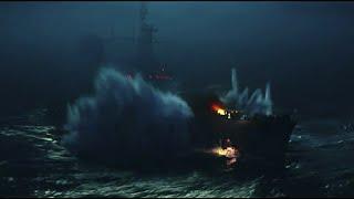 USS Indianapolis: Men of Courage (2016) USS Indianapolis Hit by Two Torpedoes