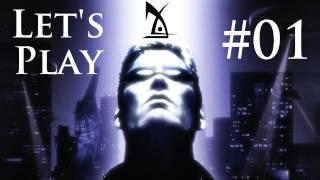 #1 Let's Play Deus Ex [HD|DE] - Willkommen in der Zukunft