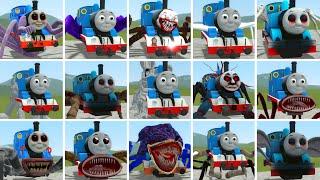 All New Update Cursed Thomas and Friends Family Monster Battle in Garry's Mod