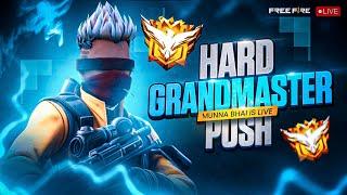 Grandmaster Live Rank Push Free Fire Telugu  - Munna Bhai is Live  - Telugu Gaming Live #MBG