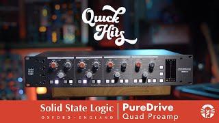 Quick Hits: Solid State Logic PureDrive QUAD Preamp