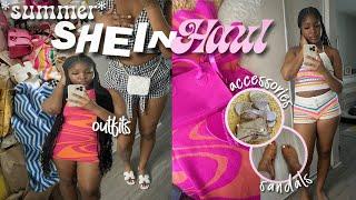 HUGE SHEIN TRY-ON HAUL 2024 *summer edition* | sets, shorts, dresses, accessories & more