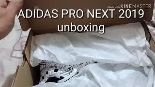 Adidas pro next 2019 unboxing.