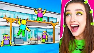 РОБЛОКС IKEA, но 100 ПОДПИСЧИКОВ СТРОЯТ ДОМ !  Икея 3008 Roblox