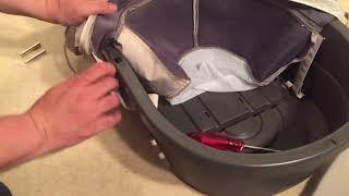 How to Remove the Textiles /Fabrics from a Stokke Xplory Carry Cot