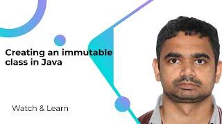 Creating an immutable class in Java