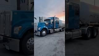 Nice Kenworth W990 w/tanker #trucking #semi #kenworth #shorts #fyp #trucker #driver #nice #otr
