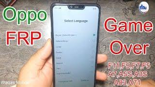 Oppo All New Models Unlock FRP/Google Account Lock by waqas mobile