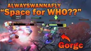 ALWAYSWANNAFLY "Gorgc Who did You Make Space For"