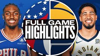 76ers 118, Pacers 114