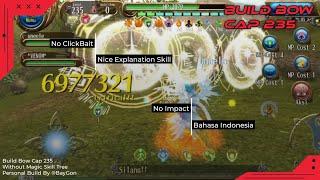 Toram Online Build Bow Lv 235 No Impact High Dmg !