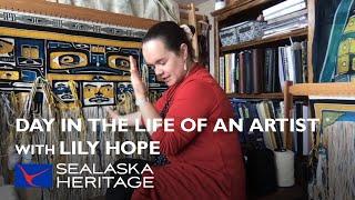 Day In The Life Of An Artist with Tlingit Weaver Lily Hope