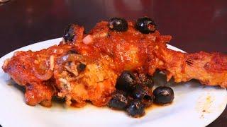 PROVENCAL CHICKEN LEGS or Thighs. A simple and quick dish to prepare