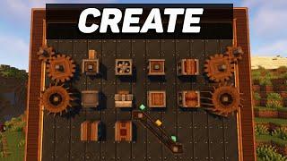 Guide to Create 1.18.2 - 1.19.2 #1 Basics (minecraft java edition)