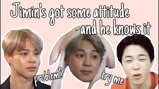 Jimin’s got some attitude and he knows it | reupload