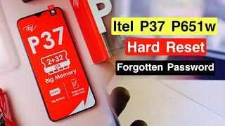 Itel p37 p651w hard reset without PC || YouGtech