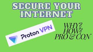 Proton VPN install with speed test