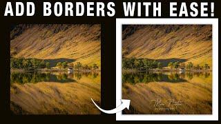 How to Put a Border Around an Image