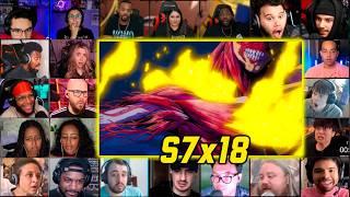 [07x18] My Hero Academia Season 7 Episode 18 Reaction Mashup   僕のヒーローアカデミア 7期 18話 リアクション