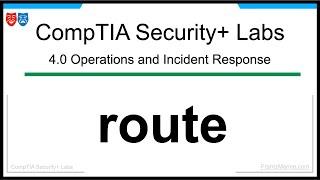 Hands-On Lab Training for CompTIA Security+ | Gain Practical Proficiency | route