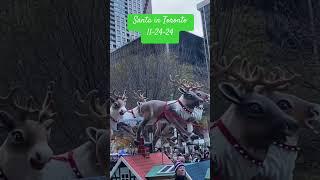 Santa #reels #trending #santa #toronto #parade #christmas