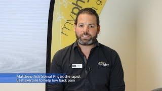 Matt's best exercise for low back pain will surprise you: Adelaide Physiotherapist