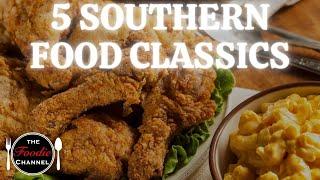 5 Southern Food Classics | 5 Southern Food Recipes | Southern Comfort Food | Chili | Fried Chicken